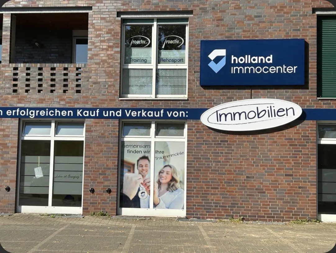 Holland Immocenter Lichtwerbeanlage