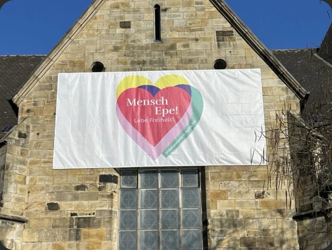 Kirche Epe Banner