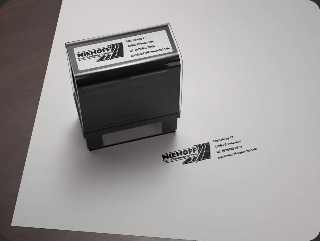 Niehoff Bau-Dichtungstechnik Stempel