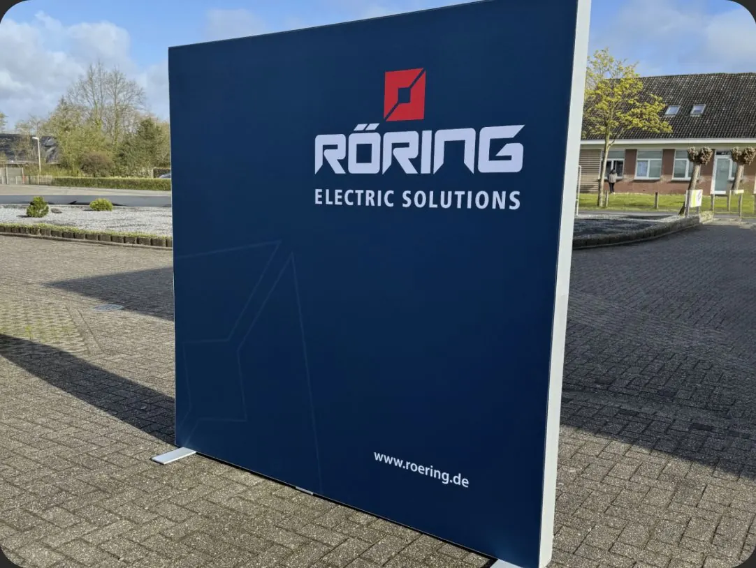 Röring Electric Solutions Messewand