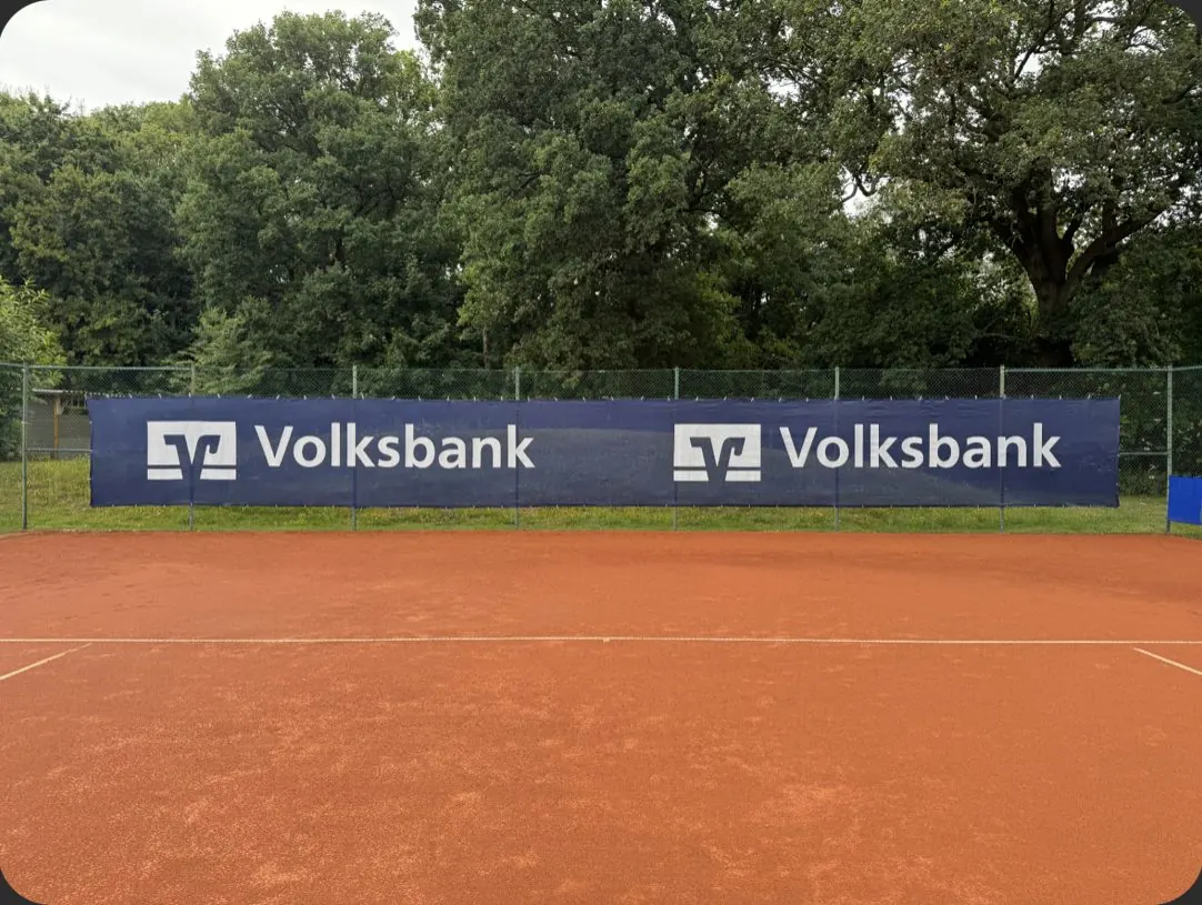 Volksbank Tennisblende