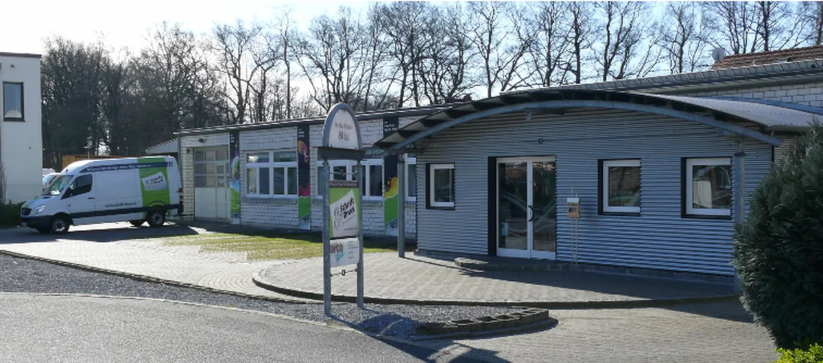 Werkstatt und Ladenlokal von Schrift & Druck in Gronau